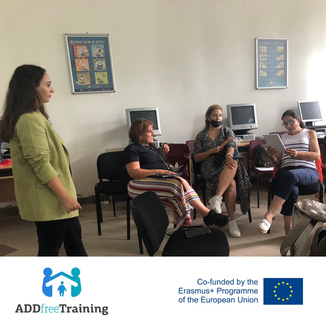 Το #ProlepsisInstitute στο 5ήμερο εκπαιδευτικό σεμινάριο για την πρόληψη εθισμών σε παιδιά και εφήβους του 🇪🇺 προγράμματος #ADDfreeTraining.
Σήμερα παρουσίασαμε νέους τρόπους ανάπτυξης επικοινωνιακών δεξιοτήτων για την καλύτερη επικοινωνία με τα #παιδιά 👉
bit.ly/3AqyDGs