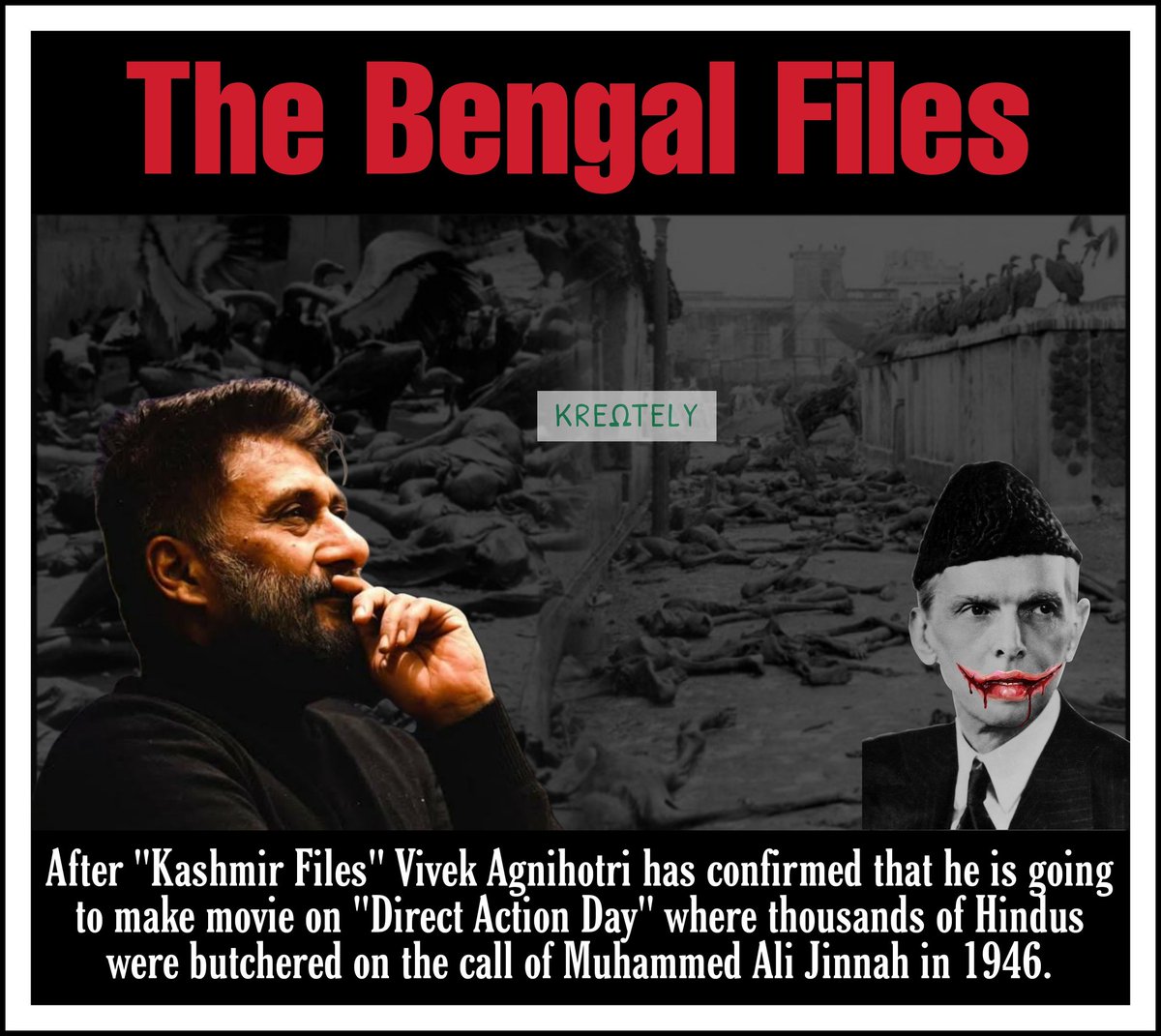 Are you excited for this movie ?
#DirectActionDay #TheBengalFiles
#VivekAgnihotri