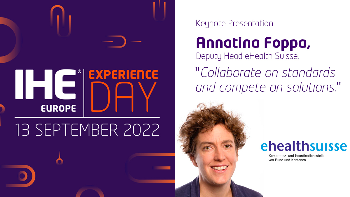 IHE-Europe (@ihe_europe) on Twitter photo Appropriate mantra for vendors adopted by eHealth Suisse "Collaborate on standards and compete on solutions" Annatina Foppa says IHE Connectathon & Swiss Projectathon fully embody this bit.ly/XP_DAY_2022 <a href="/IHEBelgium/">IHE Belgium</a> <a href="/IHENL/">IHE Nederland</a> <a href="/IHE_fr/">IHE France</a> <a href="/IHEAustria/">IHE Austria 🇦🇹</a> <a href="/IHE_USA/">IHE USA</a> <a href="/IHEIntl/">IHE International</a> @IHEsuisse Appropriate mantra for vendors adopted by eHealth Suisse "Collaborate on standards and compete on solutions" Annatina Foppa says IHE Connectathon & Swiss Projectathon fully embody this bit.ly/XP_DAY_2022 <a href="/IHEBelgium/">IHE Belgium</a> <a href="/IHENL/">IHE Nederland</a> <a href="/IHE_fr/">IHE France</a> <a href="/IHEAustria/">IHE Austria 🇦🇹</a> <a href="/IHE_USA/">IHE USA</a> <a href="/IHEIntl/">IHE International</a> @IHEsuisse