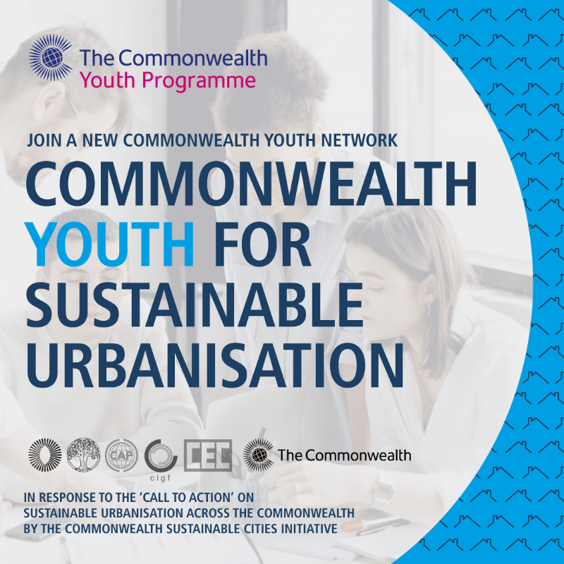 ComSecYouth's tweet photo. This year we launched the #CommonwealthYouth for Sustainable Urbanisation network (@CYSU_) 

🏙️ CYSU is the 13th Commonwealth Youth Network
🌆 The focus is on scaling up youth-led solutions for clean and sustainable energy

Learn more about the network 👇