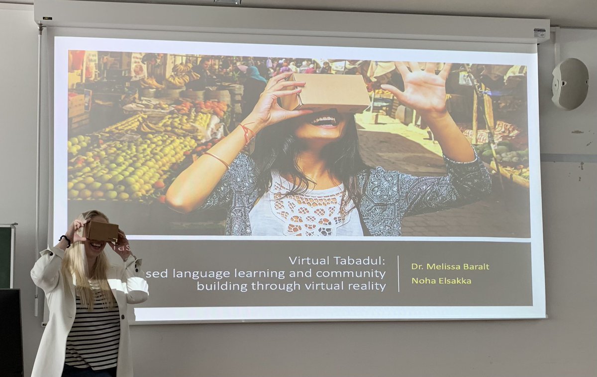 Baralt about to present #TBLT Innsbruck