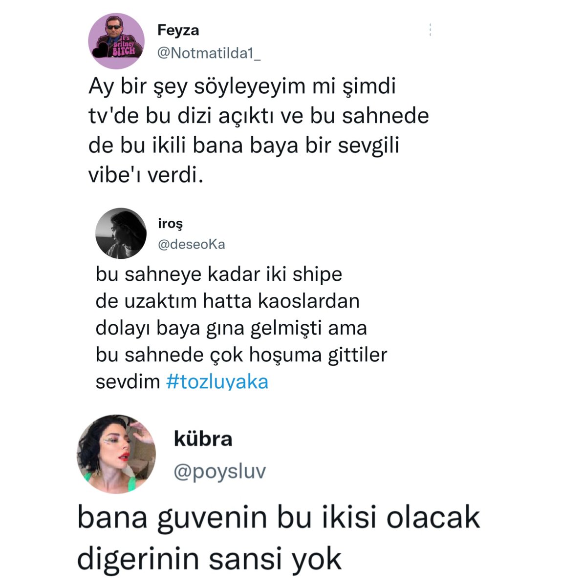 eflalgibi's tweet photo. Biz  büyüyoruz galiba bunlar sadece bazıları.diziyi izlemeyip ege zeyno şipleyen ve de diziye egzey için başlayan ne çok kişi varmış meğerse çok mutluyum🐣🥰
#EgZey @YektaTrn https://t.co/ty8wKNi6WI