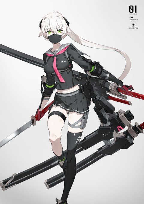 重兵装型女子高生 のイラスト マンガ コスプレ モデル作品 Twoucan