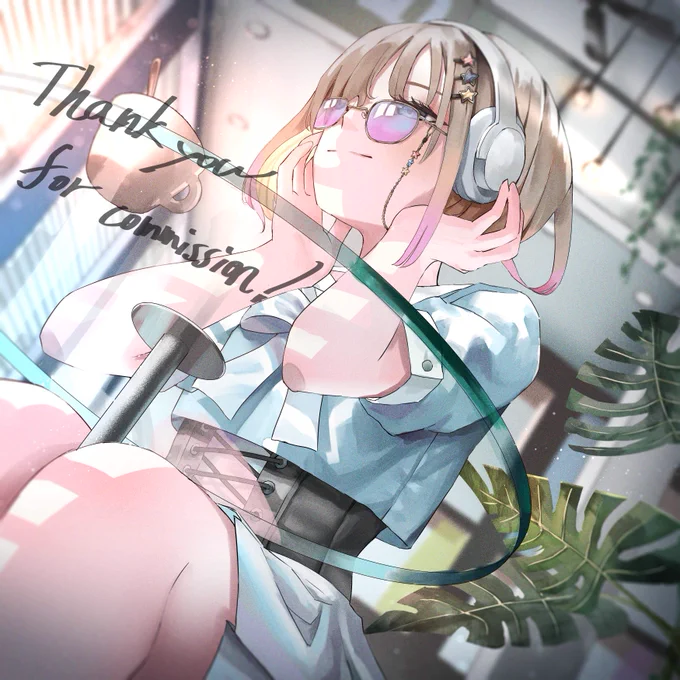 skeb納品しました〜!ありがとうございました!!Thank you for commission!!#skeb #commission 