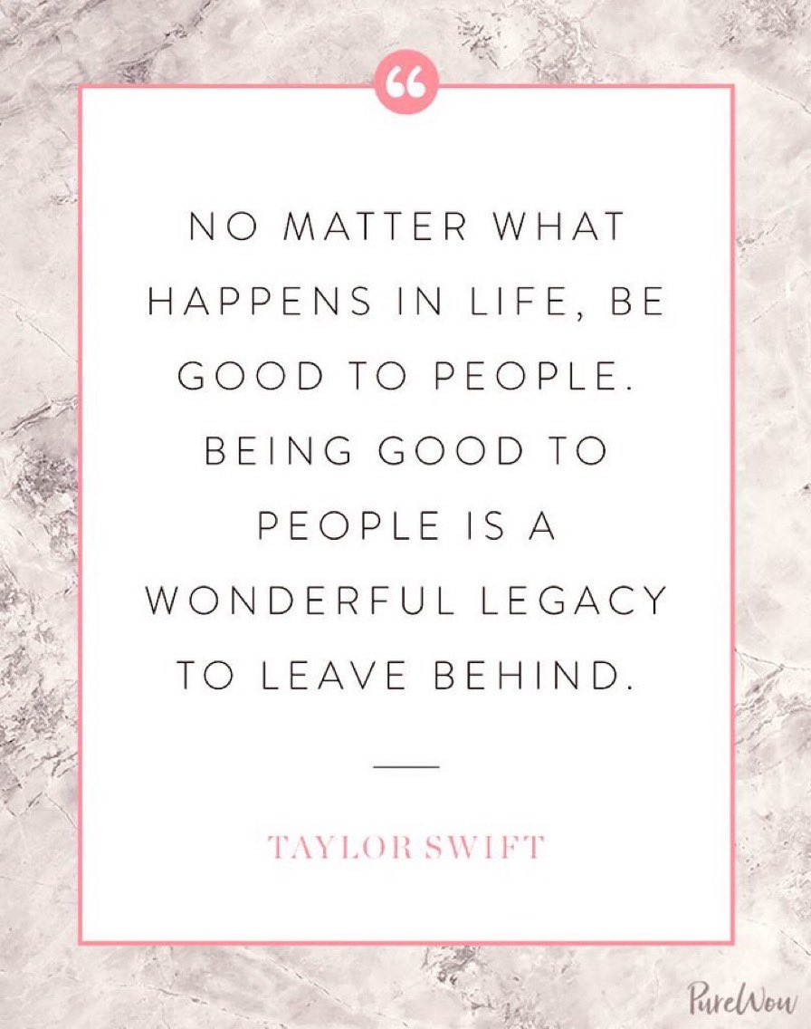 Let’s leave this legacy…a gift that can keep on giving!

What we model/practice can be contagious!