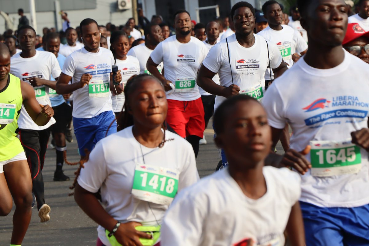 LiberiaMarathon's tweet photo. We appreciate NASSCORP and its visionary Director General, Dewitt vonBallmoos, for investing not only in the future of its beneficiaries, but also in their health today by supporting the 1400+ participants in the Liberia Marathon 2022. πͺπΎπͺπΎππΏππΏ
#NASSCORP #liberiamarathon https://t.co/IYlXtqS9PH