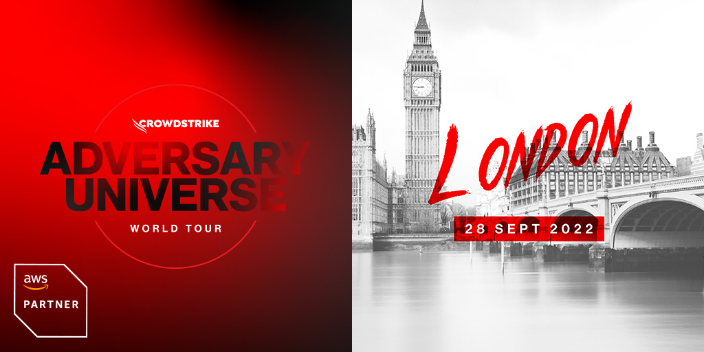 Looking to protect your business data? The #AUWorldTour is coming to London on September 28! 🌎

Discover the value of an adversary-led approach to security: crwdstr.ke/6014MHUNq