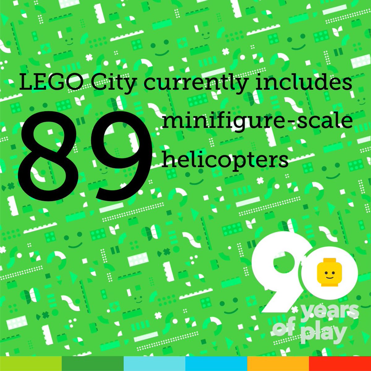 Fact #89
#LEGO90Years #90YearsOfPlay