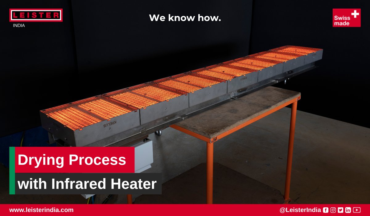 LeisterIndia's tweet photo. Drying with Infrared rays for drying paint and dye on metal, plastics, wood, and textiles is an immediate and dust-free process.

Know More - https://t.co/wgOXyQBf7t

#Leister #LeisterIndia #infraredheaters #infraredheater #infraredheaterpanel #infraredheater #industrialheaters https://t.co/ecQcibSc29