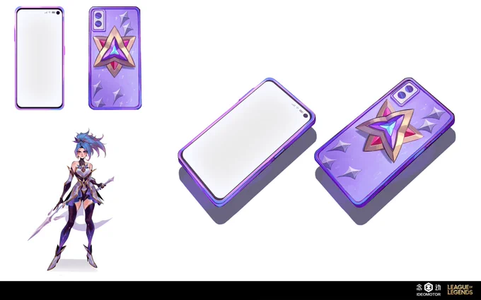Star Guardian Cinematic Props by IDEOMOTOR Studio 