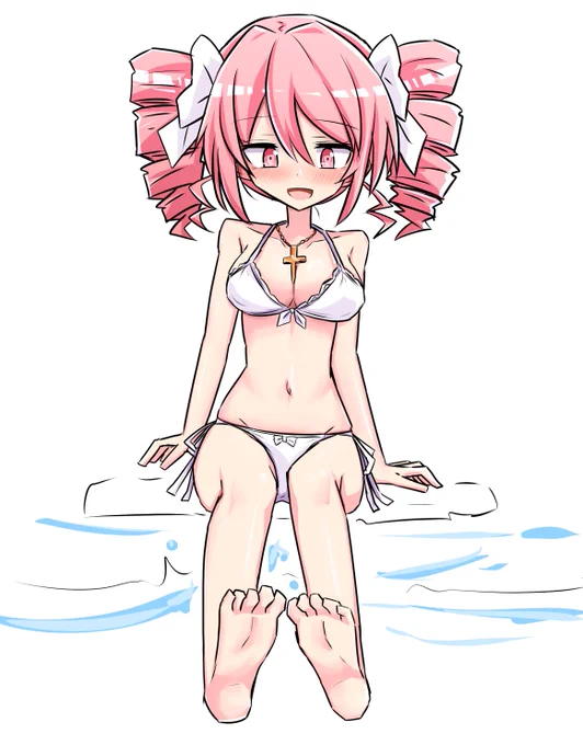 水着ぴの/邪神ちゃんドロップキック 
