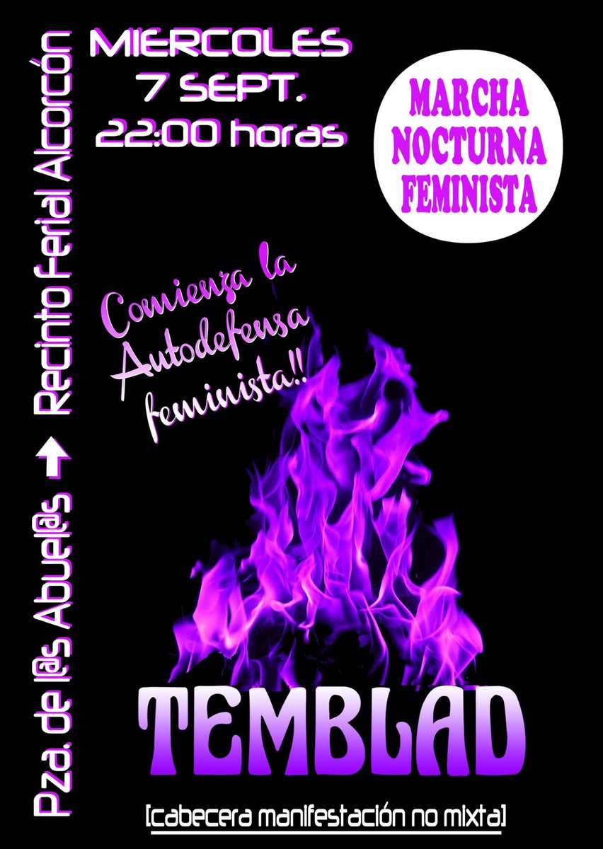 Mujeres Feministas de Alcorcón tweet media