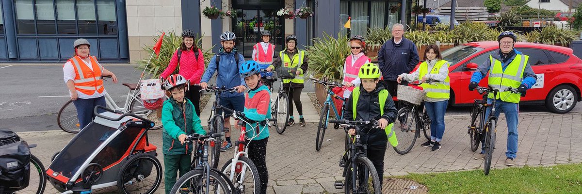 ECorribCycleBus's tweet photo. 📡A new school year with daily 🚴cycling to 🎒school  
Check out the route map below with the times. We start Thursday 1st September⏰
Send us a DM if you are interested in joining, OR just meet us at the🏨
@MaldronSandyRd

 on the Headford Road at 8am🕗 any day. https://t.co/JMQmzL3XDk