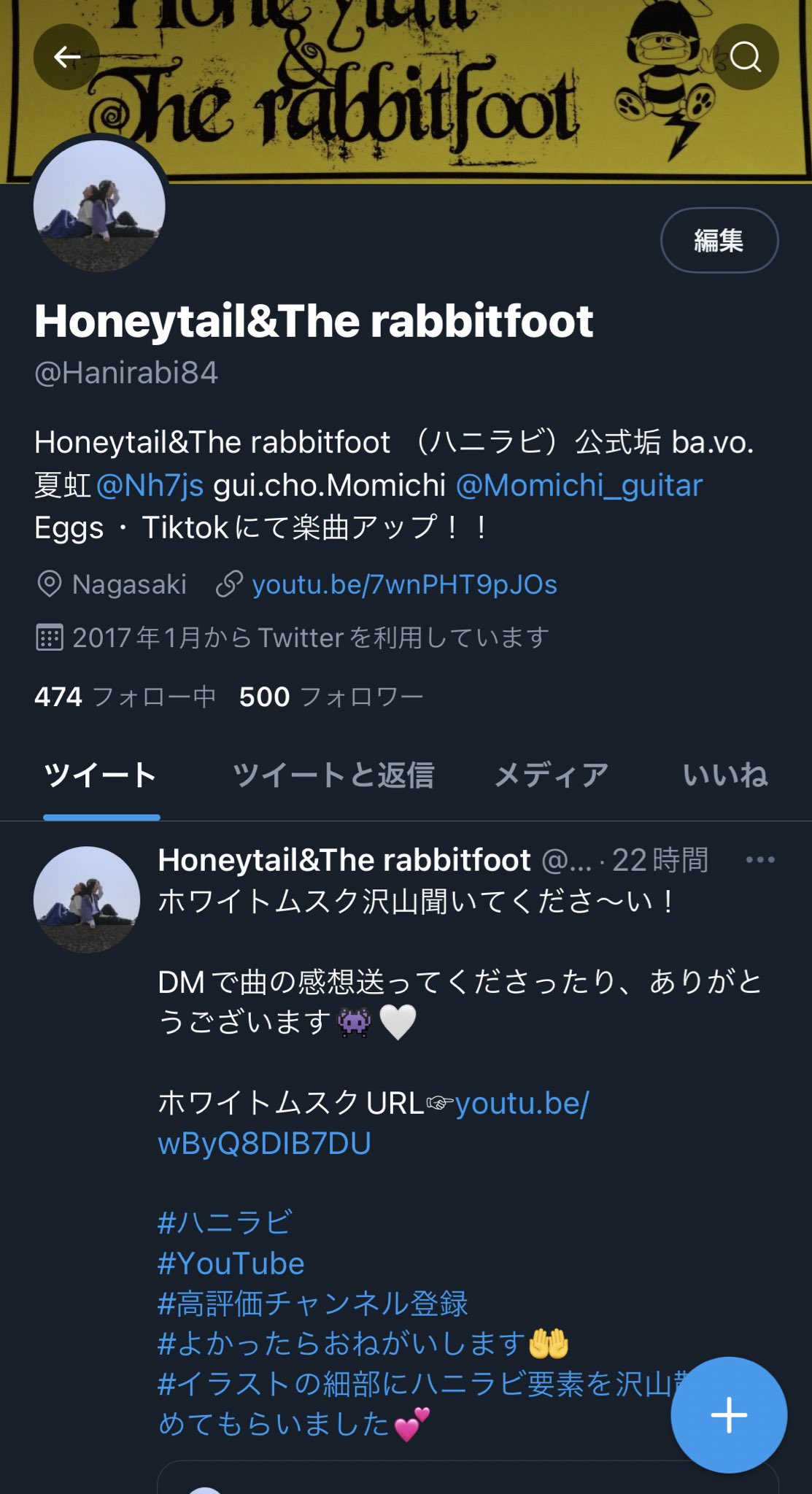 Honeytail The Rabbitfoot Hanirabi84 Twitter