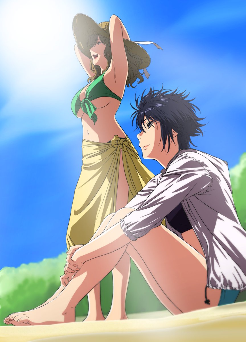 #今月描いた絵を晒そう
夏絵🐈‍⬛ 