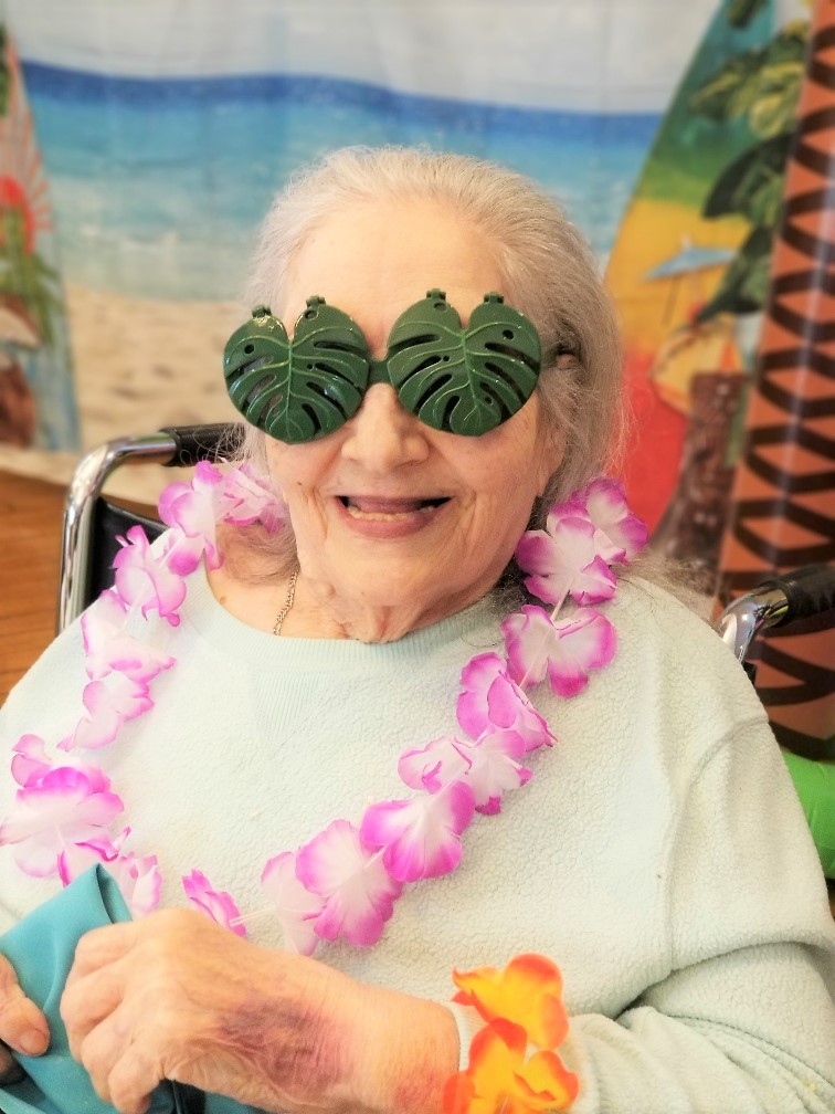 MorningsideM's tweet photo. Keep calm and hula on! 😎 Residents at our Meadows #LongTermCare community held their annual #luau! 🌺 Everyone donned their leis while celebrating in a very tropical way! 🌴 

#SeniorLivingCommunity #SeniorCare #ContinuingCare #ElderlyCare #AgingServices #OlderAdults #latxstrong https://t.co/4F7oEx1gIc