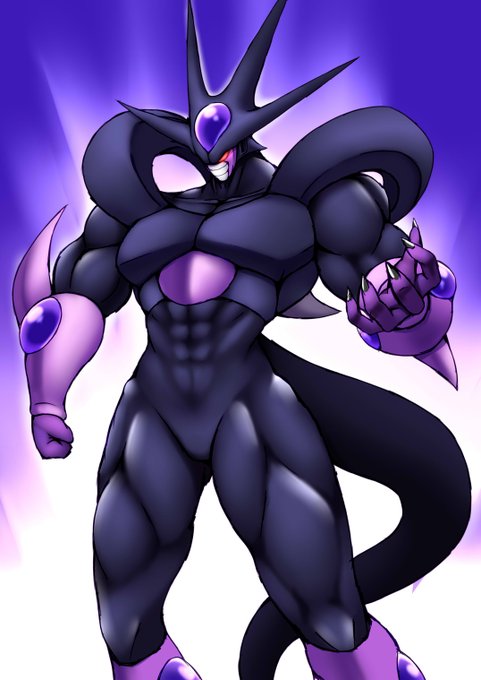 兼バイキンカラーにしたクウラ 