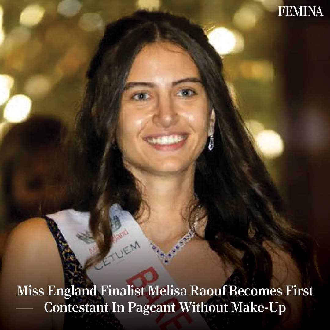 FeminaIndia's tweet photo. "I never felt that I needed to meet the conventional standard of beauty. My own skin is beautiful, and that's why I have the confidence to compete without any makeup and made this decision."~ Melissa Raouf
#pageant #missuk #nomakeup #feminaindia #femina https://t.co/dWcBoAZQ4a