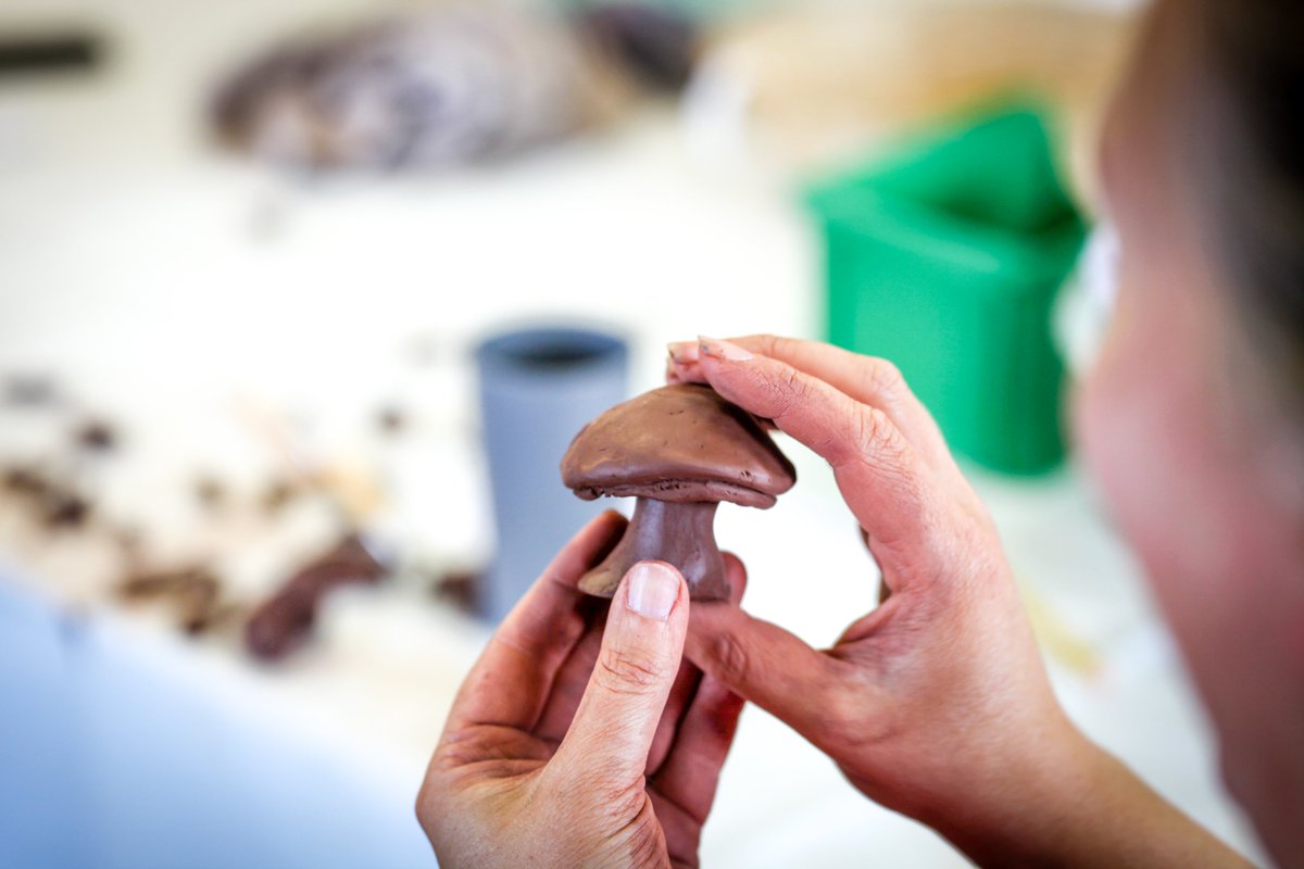 🍄 TODAY @arnolfiniarts 🍄 

Are you aged between 15 to 21 and interested in exploring your artistic side? @creativeyouthnetwork present an evening creating clay fungi with UWE Artist in Residence, Rodrigo Arteaga. 

It's totally free so bring a friend!
creativeyouthnetwork.org.uk/forms/creative…