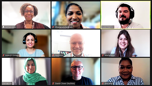 AdvanceHE's tweet photo. Student Learning Assistants (SLAs) enhance the learning of their peers and enrich student experience @MiddlesexUni In honour of receiving a #CATE22, SLAs for Success leaders reflect on the journey towards maintaining the quality of student-student support: https://t.co/tvHnA9b7PN https://t.co/IK65xRe8nG