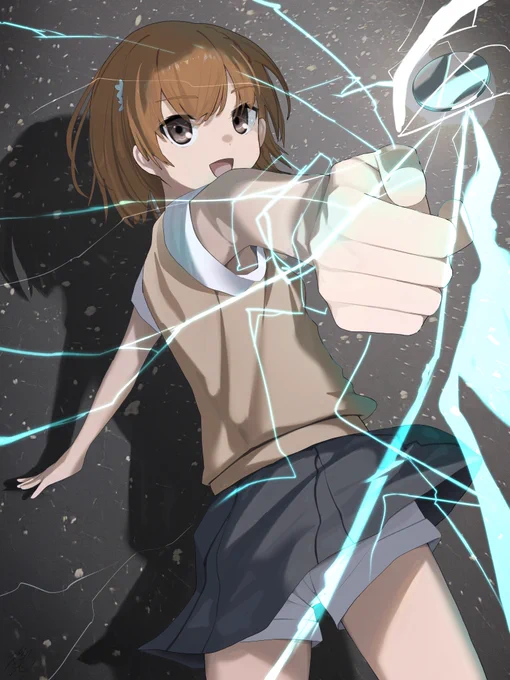 御坂美琴  (66日目)#100日チャレンジ #とある科学の超電磁砲 