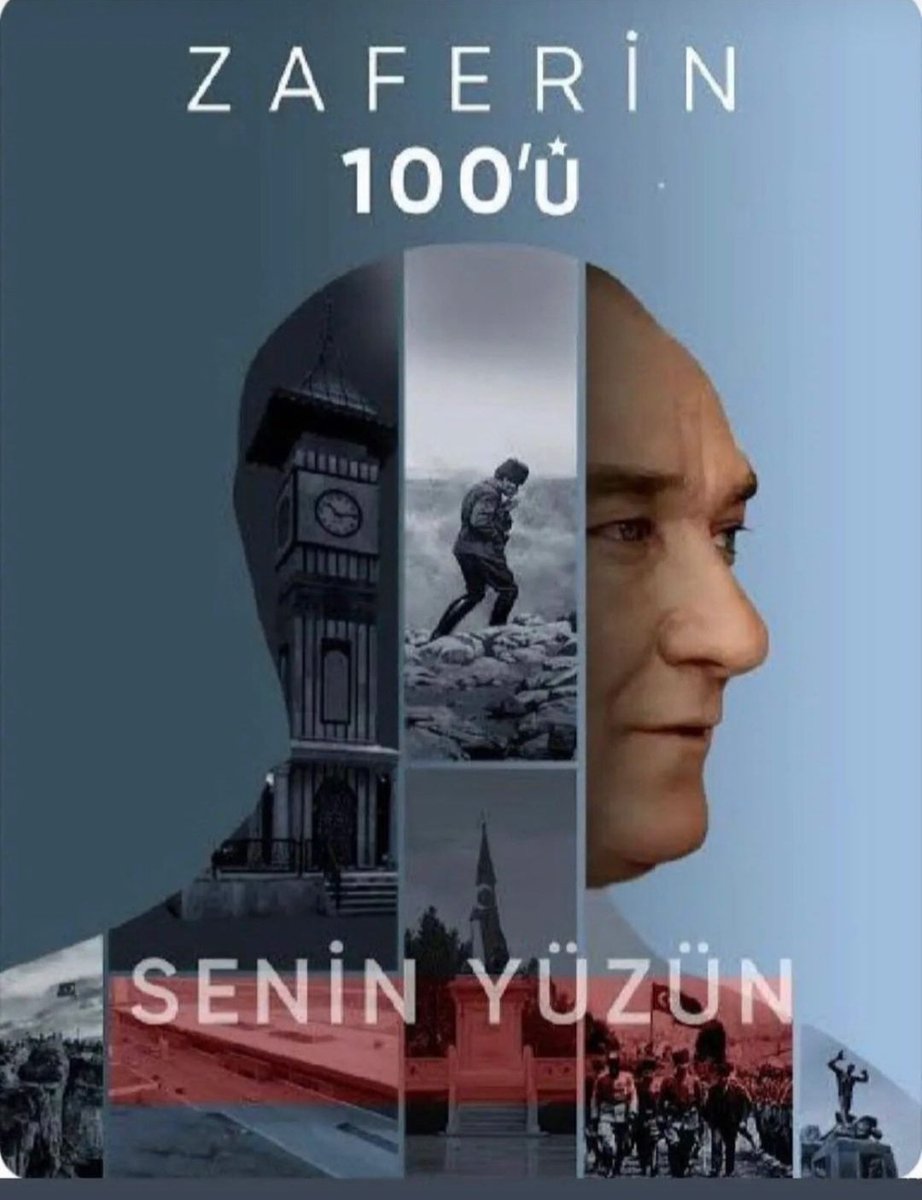 30 Ağustos Zafer Bayramımız'ın 100.yılı kutlu olsun. 🇹🇷🇹🇷🇹🇷🇹🇷 
#30AgustosZaferBayramı  #MustafaKamalAtatürk