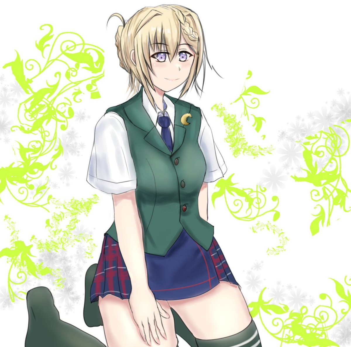 「#今月描いた絵を晒そうほんのりテイストでござるよ。 」|陸 戦のイラスト