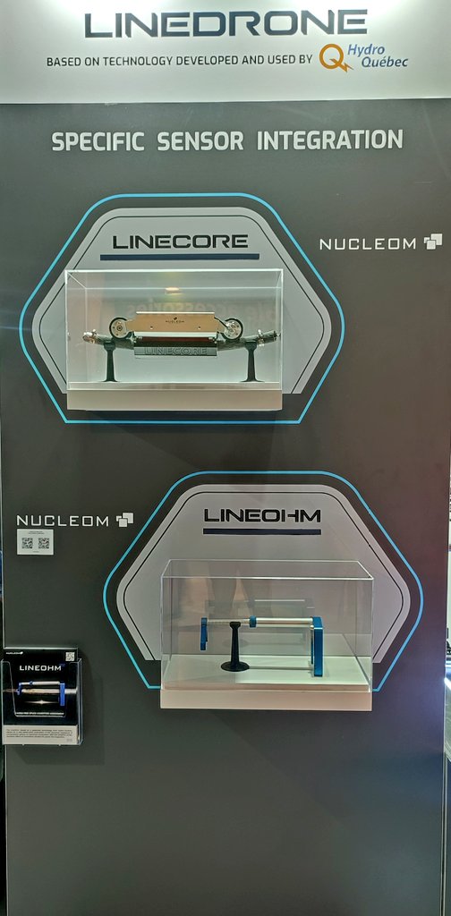 drone_volt's tweet photo. Découvrez les sondes #Nucleom, basées sur une technologie brevetée d'@hydroquebec.
#LineOhm : évaluation non destructive de la résistance électrique des manchons sur les conducteurs électriques.
#LineCore : Évaluation en temps réel de l'épaisseur de zinc résiduel.

#CIGRE2022 https://t.co/6UcQVw6RyO