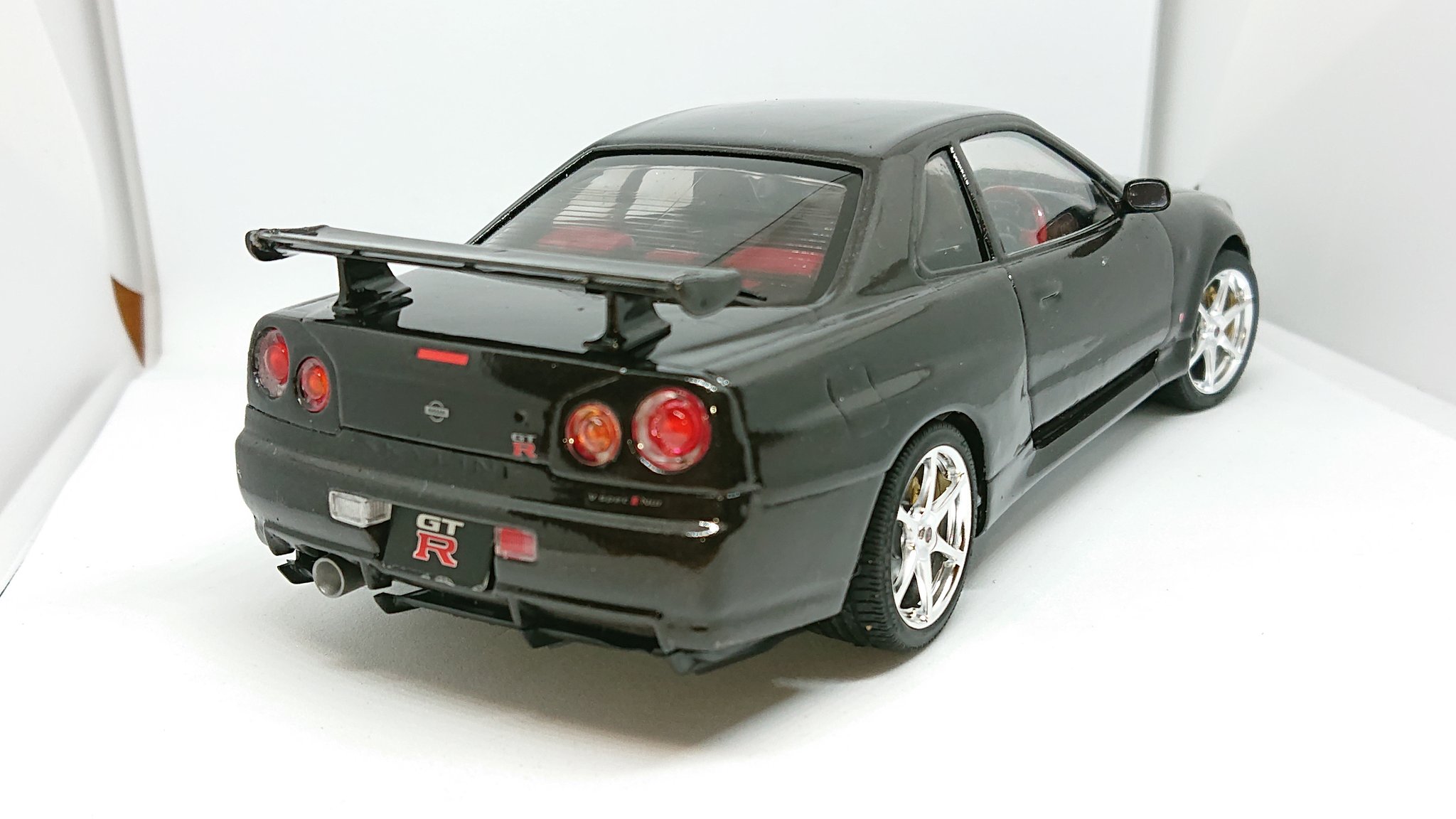 1 24 プラモデル タミヤ Bnr34 Gtr ベイサイドブルー ワイスピ Andrestover Com