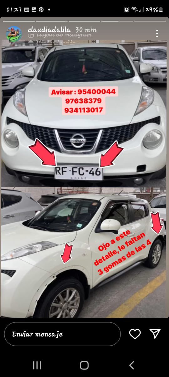 🔴 Vehículo robado 👀
Cualquier dato e información se agradece 🙏🙏 #iquique #arica