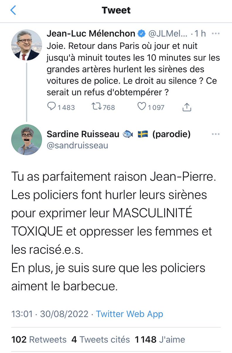 EricNaulleau's tweet photo. Ami twitto, un seul de ces deux posts émane d’un compte parodique, sauras-tu reconnaître lequel ? https://t.co/MkO6rhbFxI