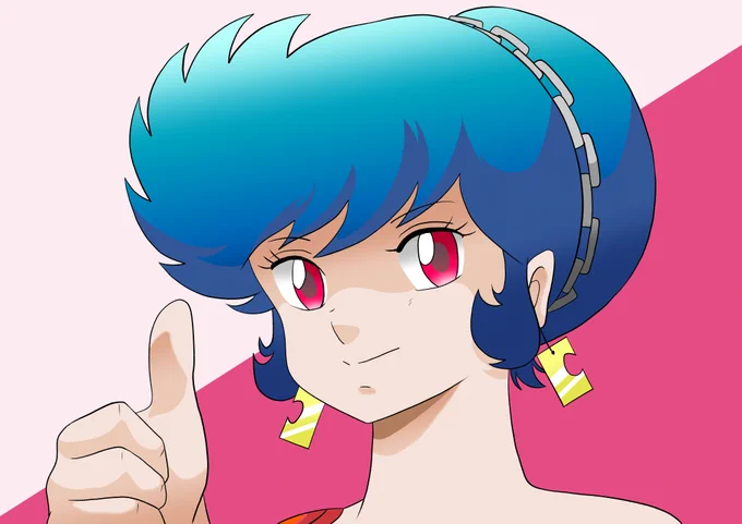 #うる星やつら生誕祭 #うる星やつら原作44周年 #うる星やつら誕生際 #うる星やつら2022 過去絵でお祝い 