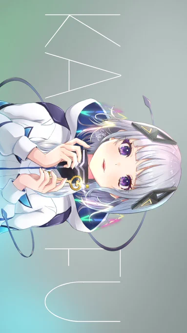 可不"KAFU"を描いてみました.(※横画面推奨)#可不  #可不美術部 