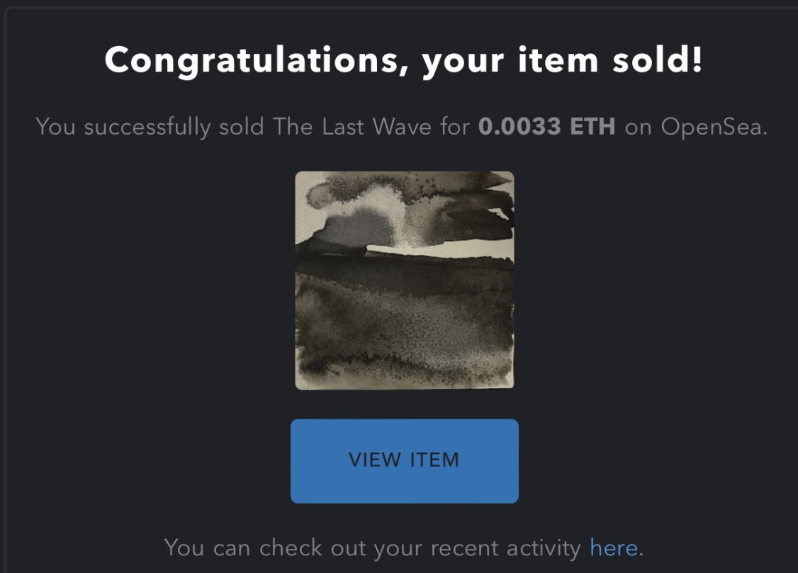 Thank You to our supporters!

Lotsa goodies if we sell 500 of this track. 

more NFTMusic X NFTArt 

Happening soon.

opensea.io/assets/MATIC/0…