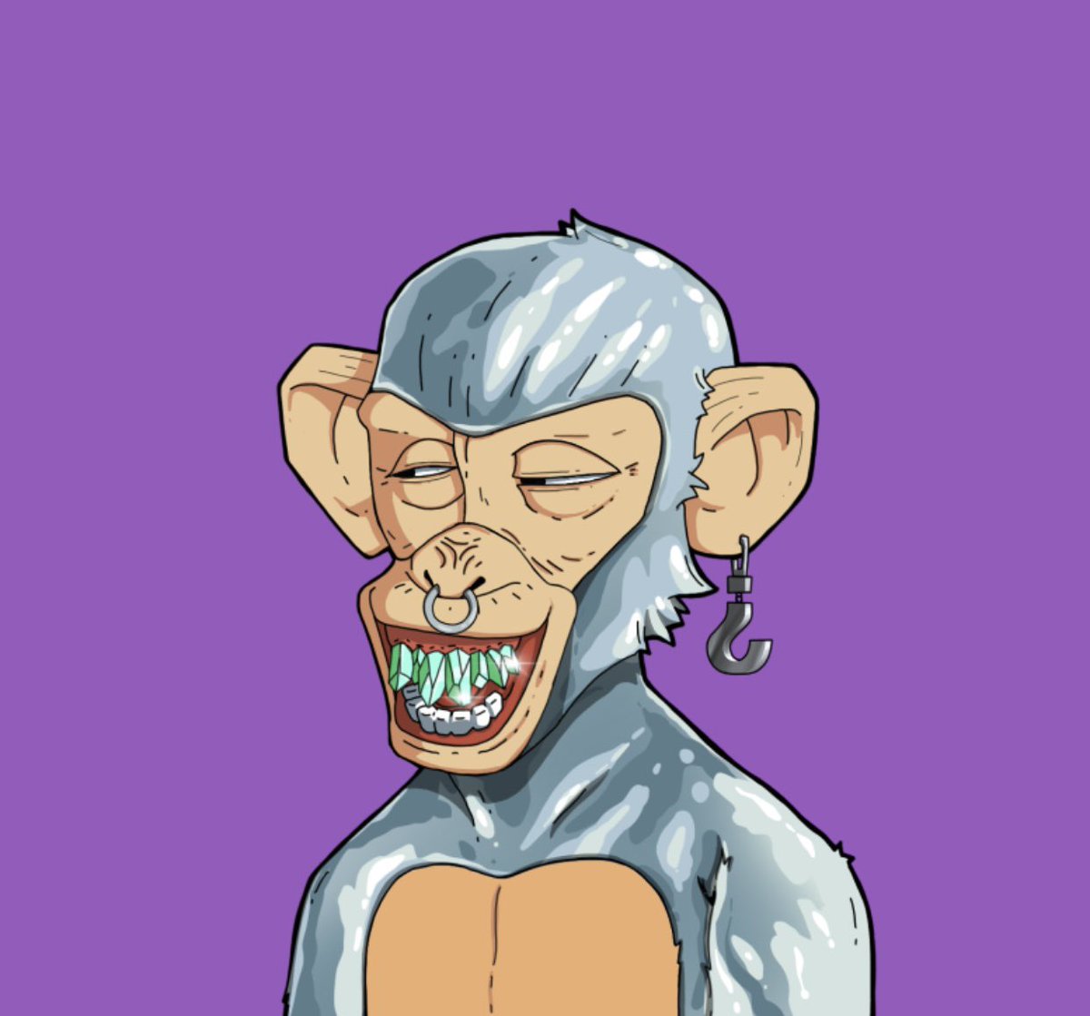 GM <a href="/ApeNerdy/">Nerdy Ape Hub {🧠}</a> , like my new smile?