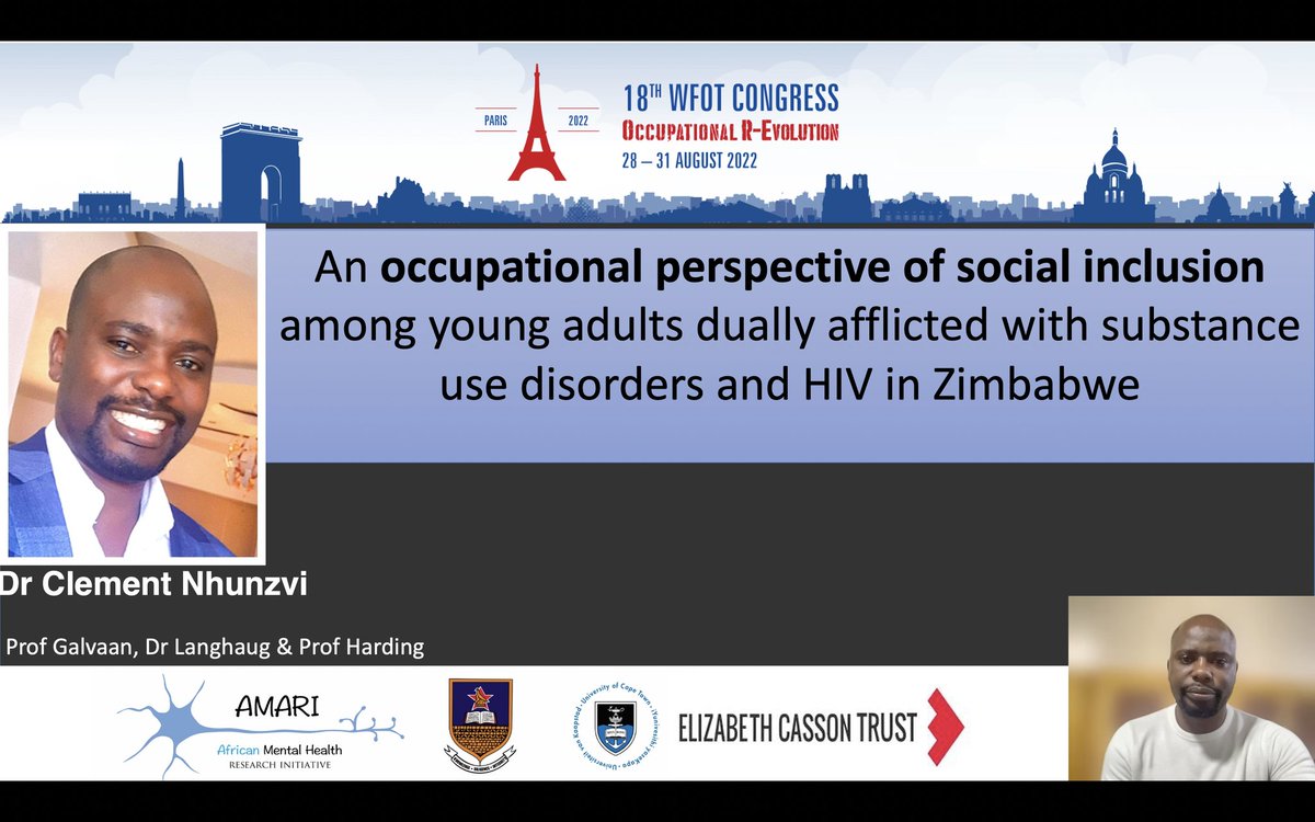 Clement Nhunzvi (@clemynhu) on Twitter photo Occupational R-Evolution Today
Recognising the multiplicity and diversity with which agency for inclusion manifests - Activism Counts. #WFOT2022
#Socialnclusion #mentalhealth <a href="/ElizabethCasso1/">ElizabethCassonTrust</a> <a href="/ZAOT_zw/">Zimbabwe Association of Occupational Therapists</a> <a href="/ConsortiumAMARI/">AMARI-II</a> <a href="/OTARG_/">OTARG OFFICIAL</a> <a href="/mrpcz_zim/">Mrpcz zimbabwe</a> <a href="/UZimbabwe/">UofZimbabwe</a> <a href="/WHO_Zimbabwe/">WHO Zimbabwe</a> <a href="/RoshanGalvaan/">Roshan Galvaan</a> Occupational R-Evolution Today
Recognising the multiplicity and diversity with which agency for inclusion manifests - Activism Counts. #WFOT2022
#Socialnclusion #mentalhealth <a href="/ElizabethCasso1/">ElizabethCassonTrust</a> <a href="/ZAOT_zw/">Zimbabwe Association of Occupational Therapists</a> <a href="/ConsortiumAMARI/">AMARI-II</a> <a href="/OTARG_/">OTARG OFFICIAL</a> <a href="/mrpcz_zim/">Mrpcz zimbabwe</a> <a href="/UZimbabwe/">UofZimbabwe</a> <a href="/WHO_Zimbabwe/">WHO Zimbabwe</a> <a href="/RoshanGalvaan/">Roshan Galvaan</a>