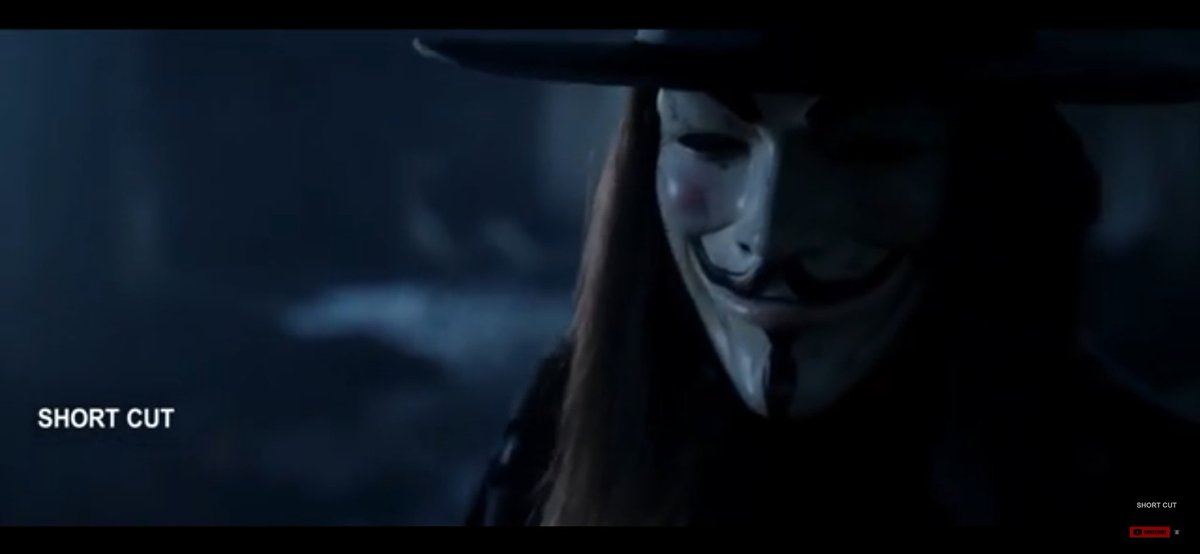 AAshraf200007's tweet photo. Beneath this mask there is more than flesh and blood..there is an idea..and ideas are bulletproof 
-V for Vendetta https://t.co/ksNn87H3xd