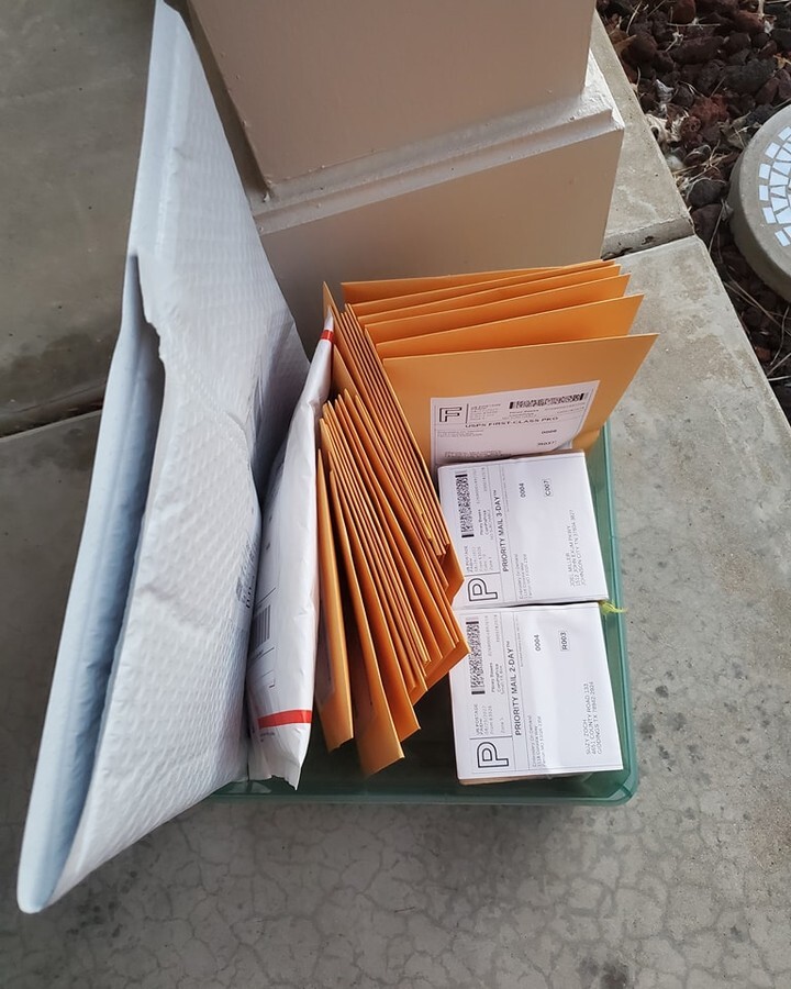 EmbroideryOnDem's tweet image. Working hard to get all of your embroidered items out to you. Thank you so much for the support. We appreciate each and every one of our customers ❤