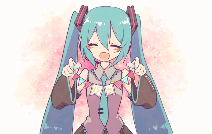 おめでとう!!これからもよろしくね!!#初音ミク誕生祭2022 #初音ミク生誕祭2022 