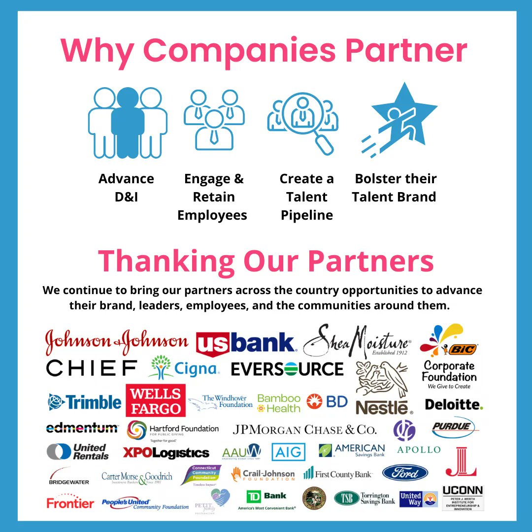 jopenshaw's tweet image. Companies choose to partner with us for many different reasons but empowering young women is always the top priority. Join companies like @JNJ, @usbank and @sheamoisture in training the next generation of female leaders and CEO&apos;s. Partner with us. buff.ly/3DaQEJX