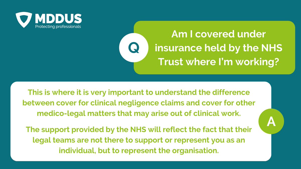 Dr Richard Brittain, medical and underwriting adviser at MDDUS offers answers to some of the key questions commonly asked by locum doctors. You can read Dr Brittain’s full article by clicking here: bit.ly/3wsDLZI