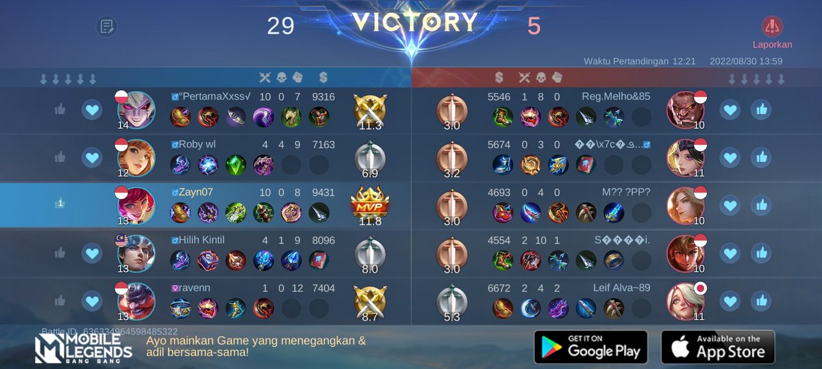 Ayo bergabung dengan tim saya, tantang semua Player MOBA terbaik bersama! 
r8qs.adj.st/appinvites?adj…