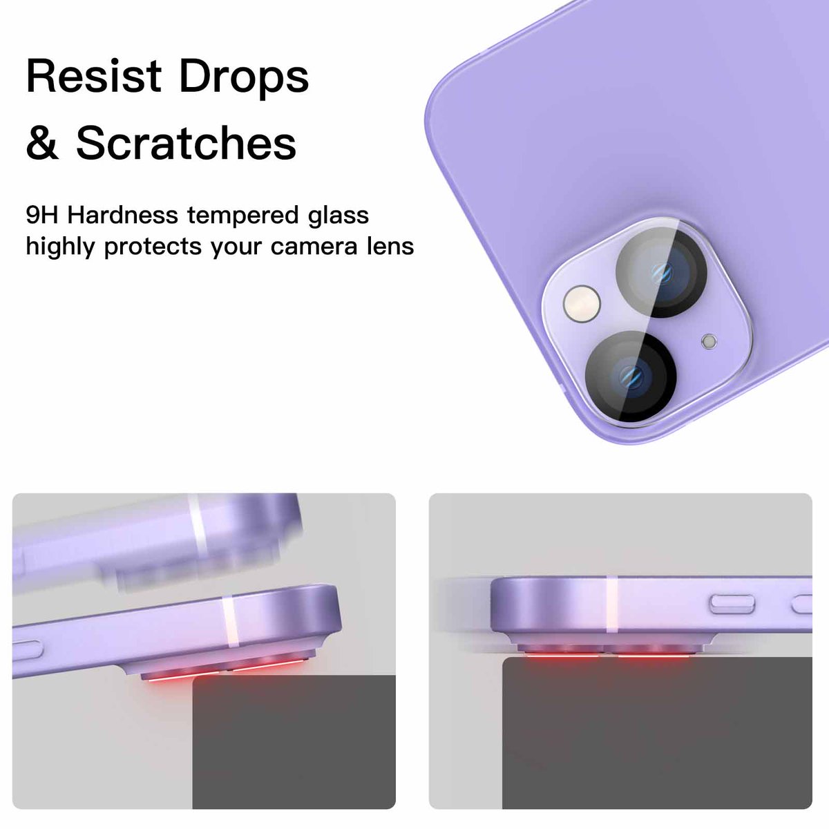 JETech_US's tweet image. JETech Camera Lens Protector for iPhone
😄9H Tempered Glass❣
💖HD Clarity🎈
👀Easy to Install😀
#iPhone14protector #CameraLensProtector