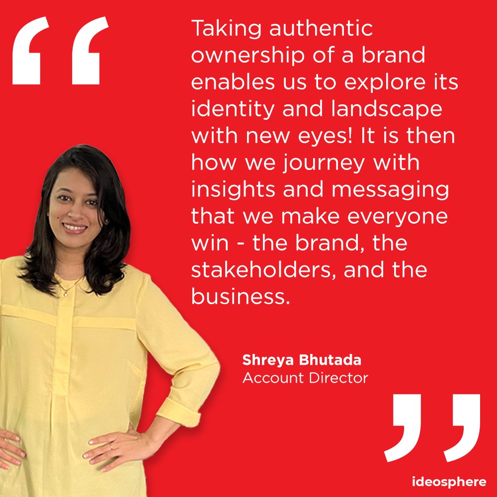 IdeoInsider's tweet photo. Meet Shreya, our Account Director who believes in magic and making it happen through meticulous #planning. If you ask her, she will tell you it takes the perfect #balance of #insights, #strategy and #communication to curate the perfect #winning recipe.
#Ideotes https://t.co/3XmkFAGmet