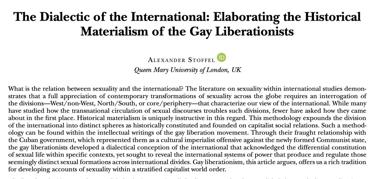 Eek! 🫢 My first journal article is out with <a href="/ISQ_Jrnl/">International Studies Quarterly</a>

Please share (it's open-access): doi.org/10.1093/isq/sq…

Very short thread👇