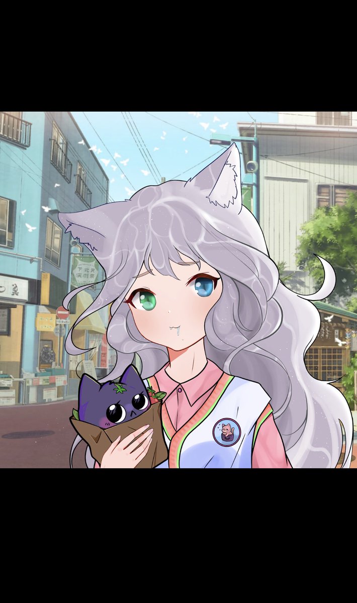 WillsTheCow10's tweet photo. @catsinthecups have done it again, crazy art and an original way of revealing, the hunt for the 1/1’s begins. Show me your catgirls!!! 🥳 https://t.co/0sztYeDEuZ