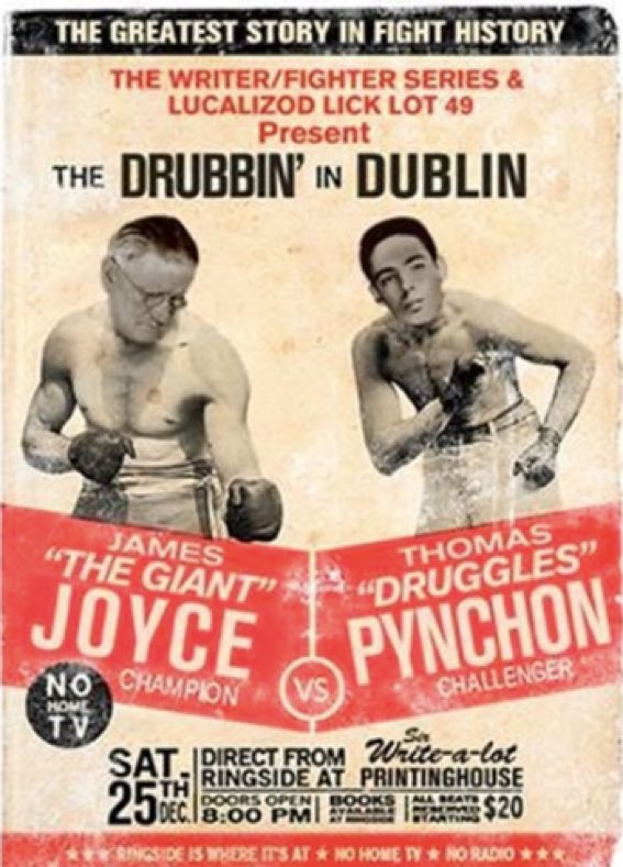 ThomasPinecone's tweet photo. Write‘n‘Fight #Pynchon #Joyce #WriteandFight https://t.co/Jr3aC7qlDx