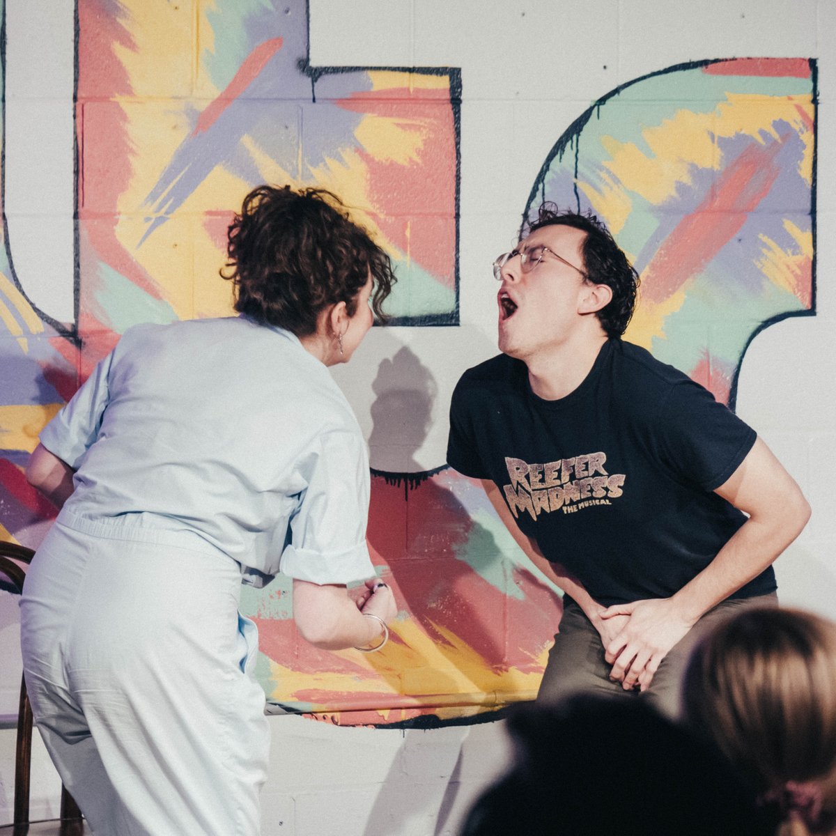 TINYPROV is back this Friday, September 2nd, at 8:15PM !! 
​
​TINYPROV features a fresh lineup of improv duos every show. You’ll see tiny teams of talented newcomers and seasoned performers, plus one pair will be strangers until they reach the stage. its.culmas.io/products/ddYay…