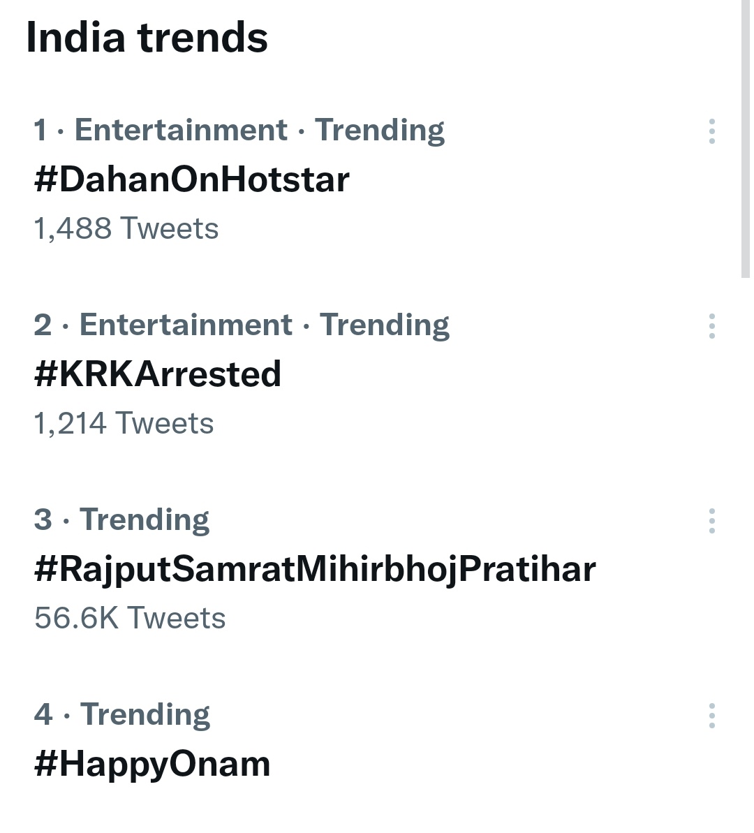 officialpratik0's tweet photo. Don't stop, keep tweet and retweet.
Target🎯 100K(tweet)

#RajputSamratMihirbhojPratihar https://t.co/p1ZwzpWqXt