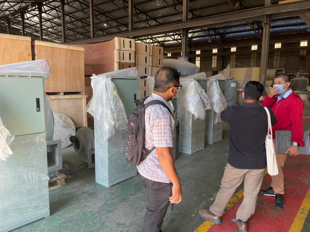 Ipoh_Package3's tweet photo. 24/8/2022
Factory Acceptance Test (FAT) of the odour control system for NPS 1, 2, 3, 4 &amp; 5 located at Hexagon Composite Engineering Sdn. Bhd.
The FAT consists Vibration &amp; belt tension test to assure that the equipment meets all the contractual specification and any issues can be https://t.co/XfVlUzsn4i
